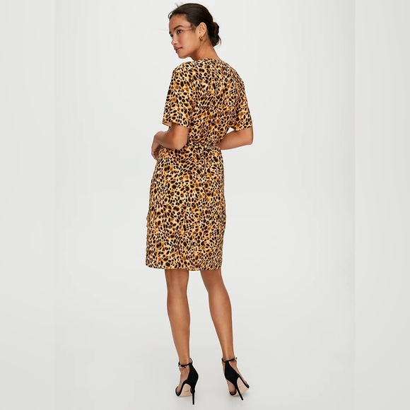 Babaton cheetah wrap dress - Picture 4 of 12